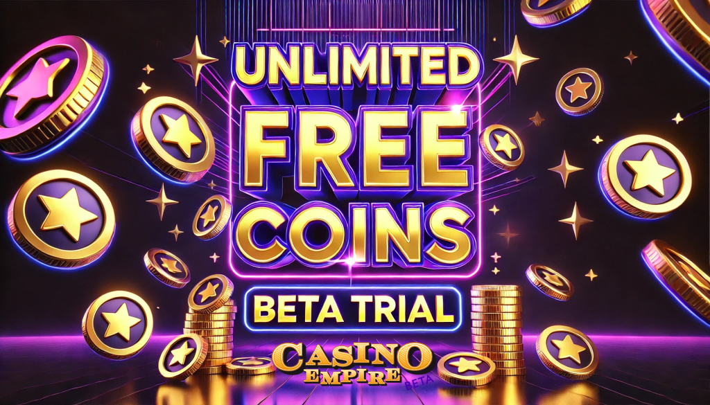 Want FREE Social Casino Coins Promo Code? No Need! Unlimited Coins During Our&nbsp;Beta!
